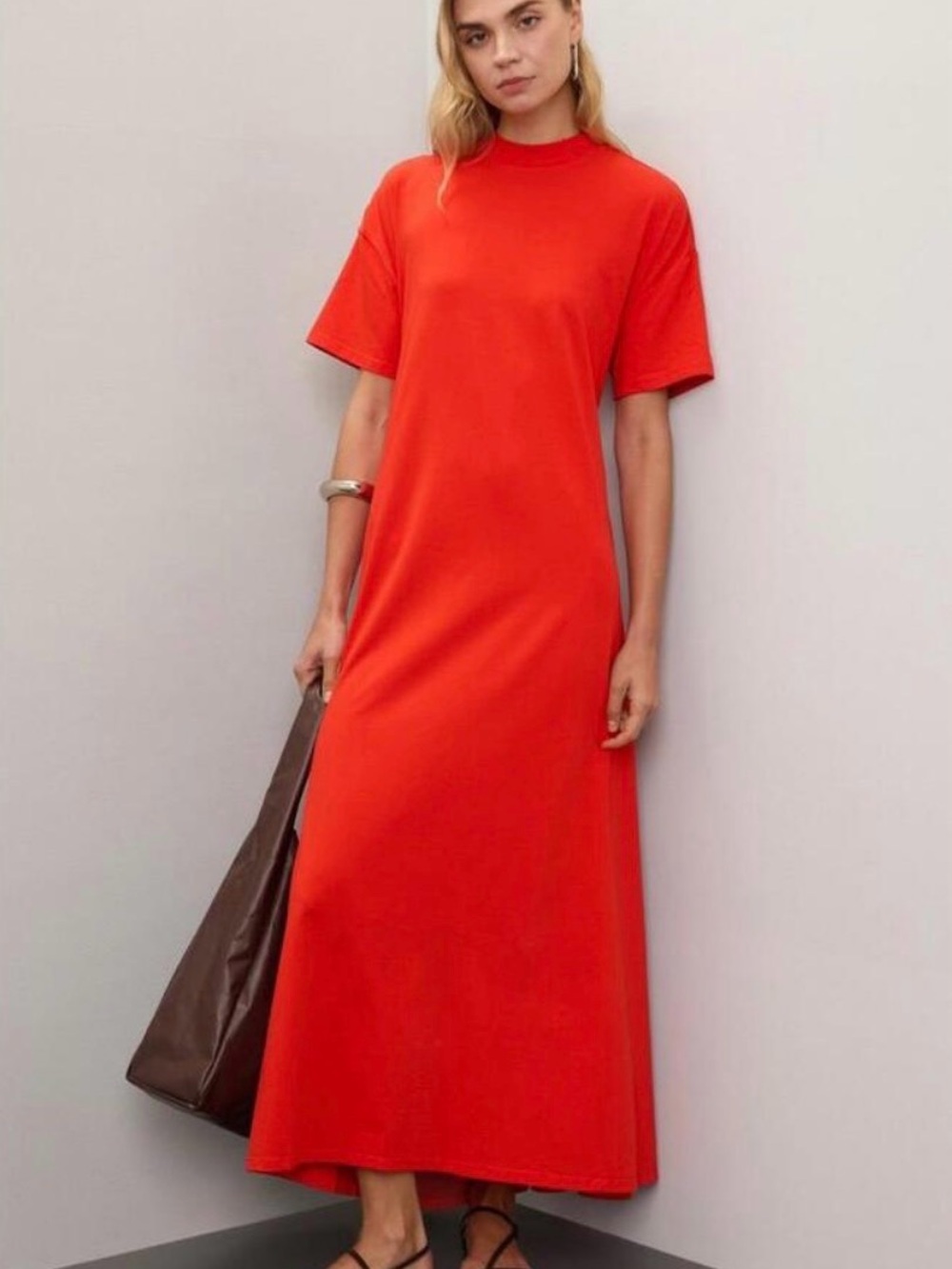 Proenza Schouler White Label Red Noelle Dress Size M